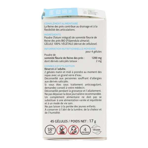 Arkogélules reine des prés Bio gélules