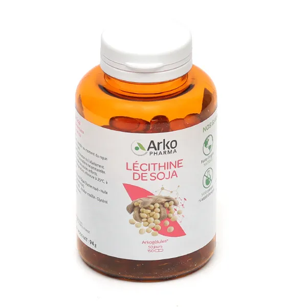 Arkogélules lecithine de soja capsules