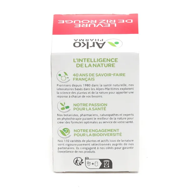 Arkogélules levure de riz rouge bio