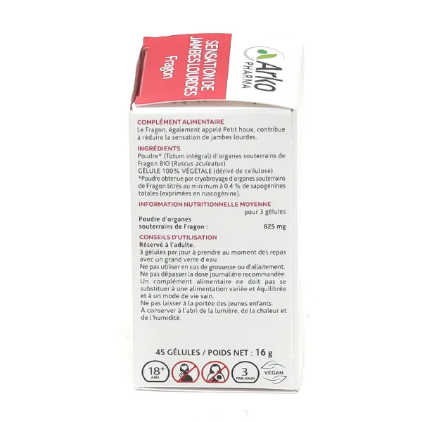 Arkogélules Fragon Bio gélules