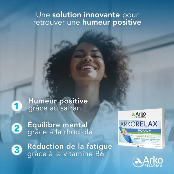 Arkorelax Moral+ comprimés