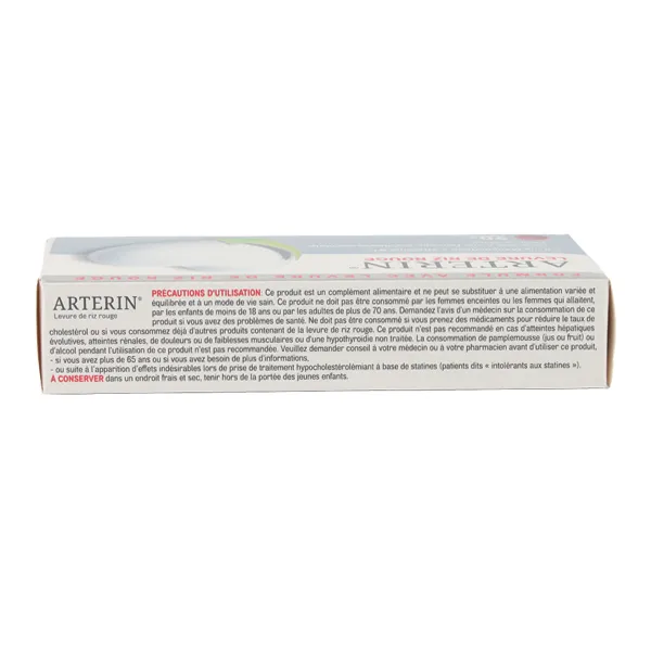 Arterin Levure de riz rouge comprimés