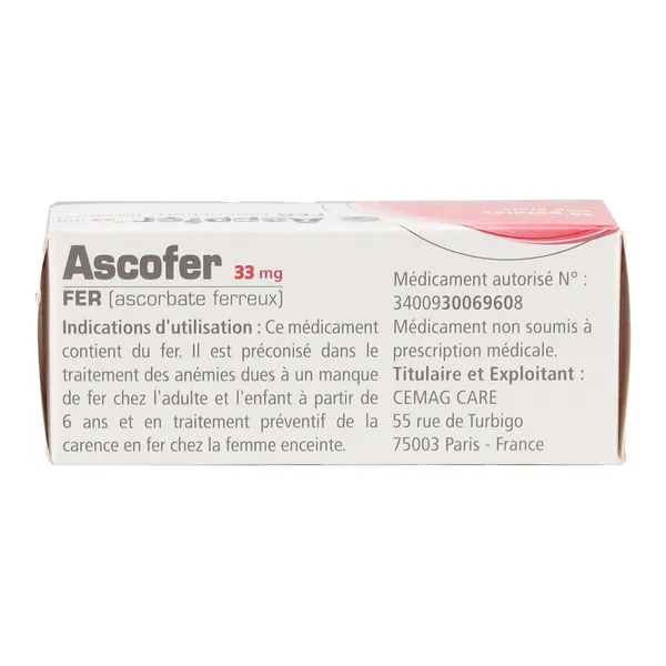 Ascofer gélules
