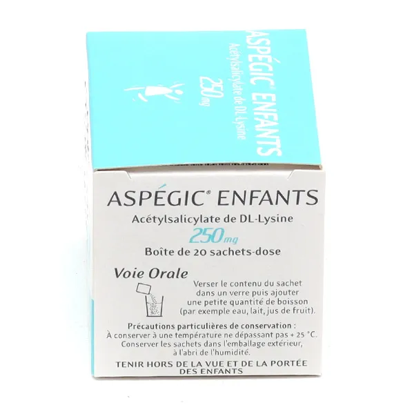 Aspégic 250 mg enfants sachet
