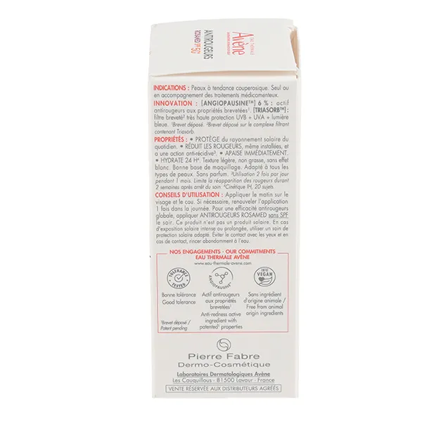 Avène Antirougeurs Rosamed SPF 50+ Concentré hydratant protecteur