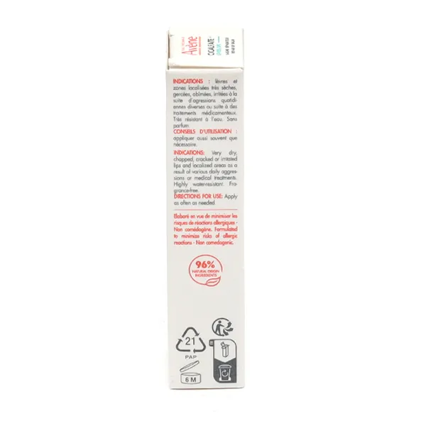 Avène Cicalfate+ baume à lèvres réparateur