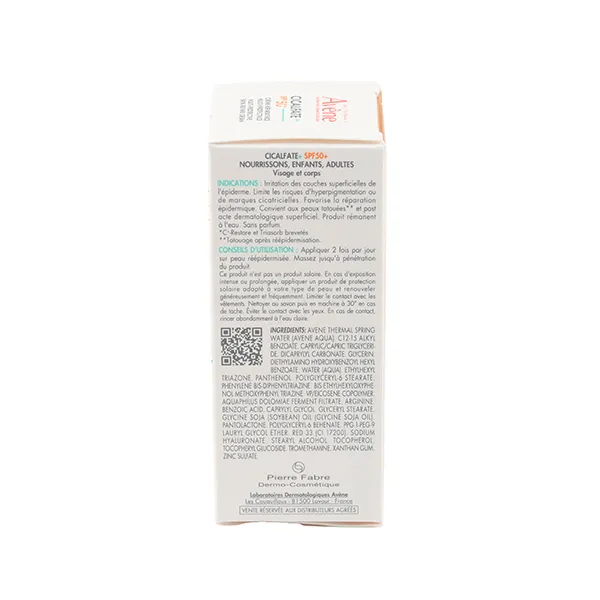 Avène Cicalfate+ crème réparatrice multi protectrice SPF 50+