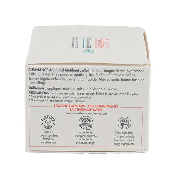 Avène Cleanance aqua gel matifiant