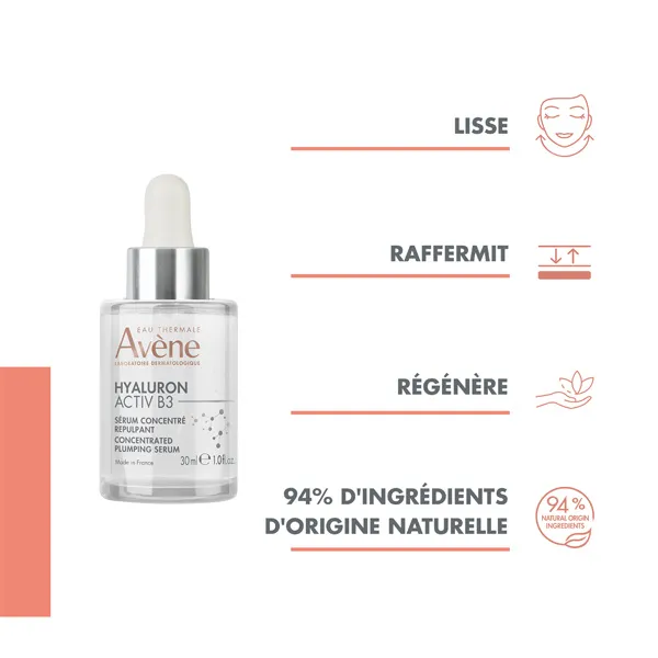 Avène Hyaluron Activ B3 Sérum Concentré repulpant