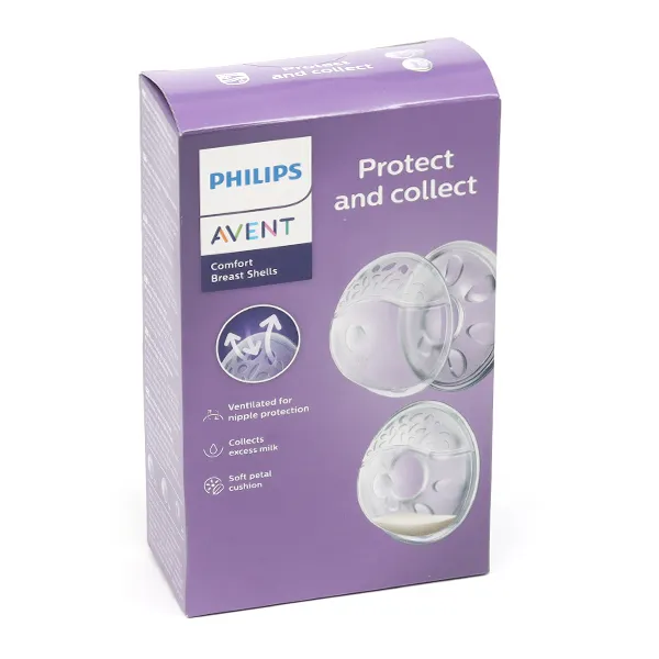 Avent coquilles d'allaitement confort