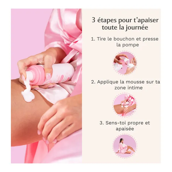 Musc Intime Mousse nettoyante