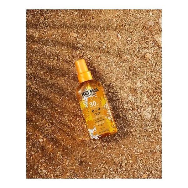 Hei Poa huile sèche solaire  Monoï SPF 30