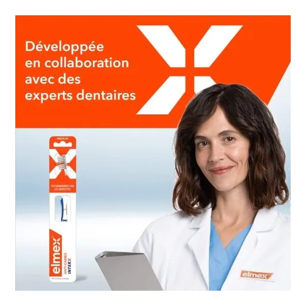 Elmex Anti-Caries brosse à dents medium