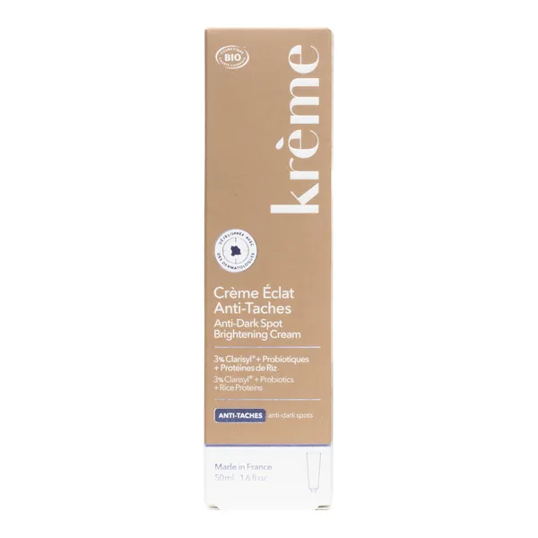 Krème Crème éclat anti taches Bio