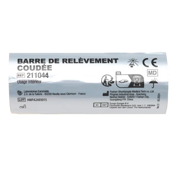 Barre de relèvement coudée