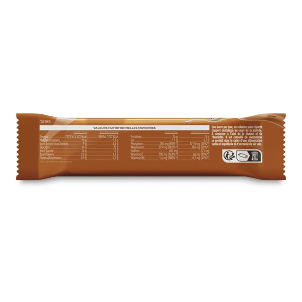 Eafit barre protéines + vitamines chocolat cacahuètes