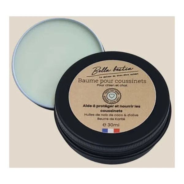 Bella Bestia Baume pour coussinets chien chat
