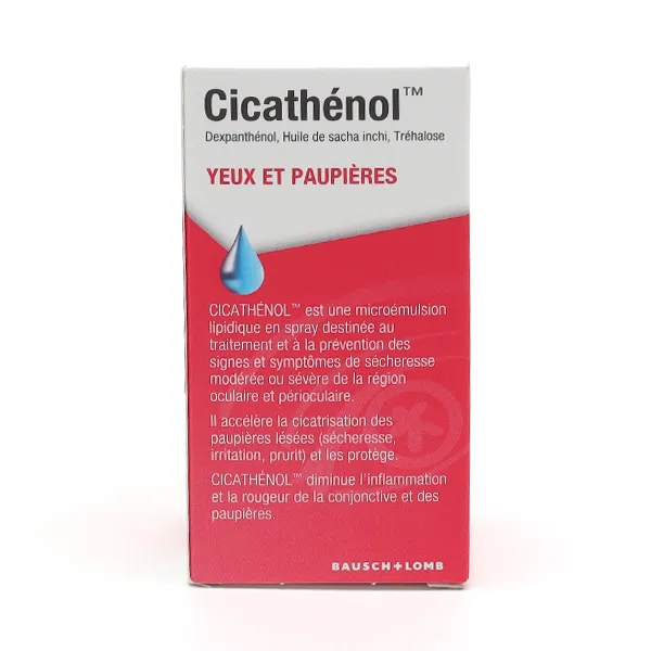 Cicathénol spray oculaire