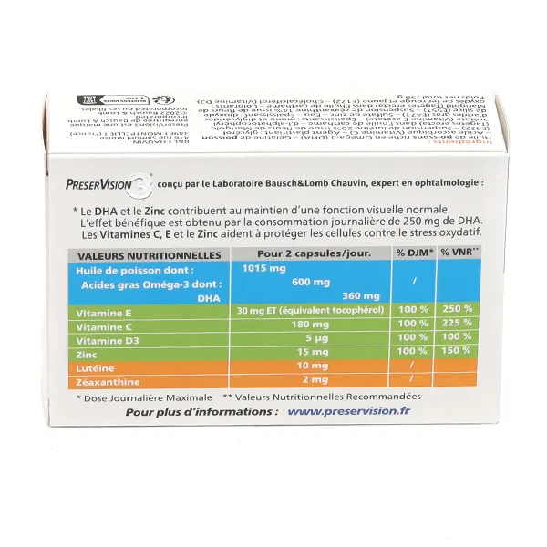 PreserVision 3 capsules