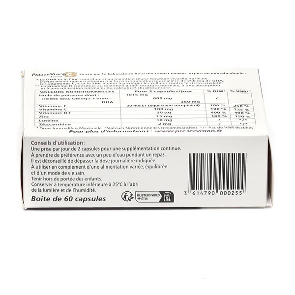 PreserVision 3  Femme capsules
