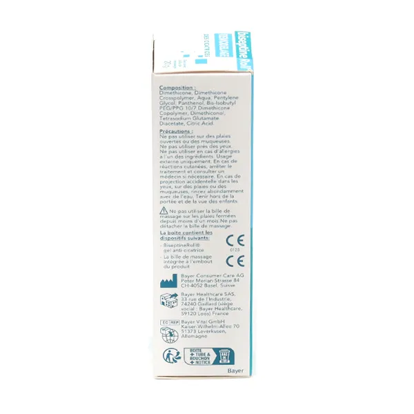 Biseptine Roll cicatrices