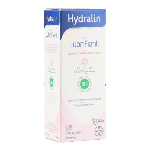 Hydralin gel lubrifiant hydratant