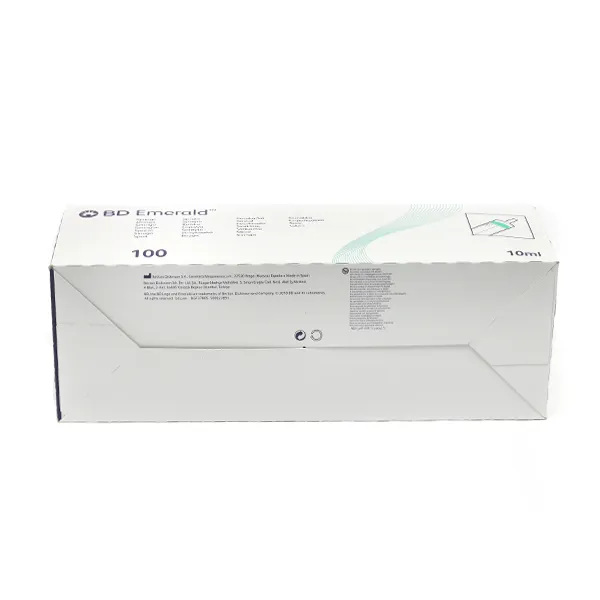 BD Emerald seringues 3 pièces x 100