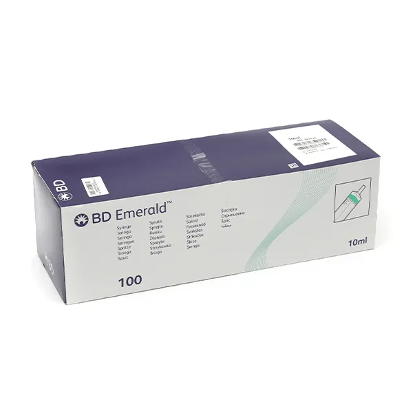 BD Emerald seringues 3 pièces x 100