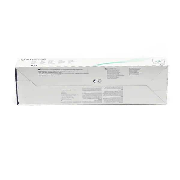 BD Emerald seringues 3 pièces x 100