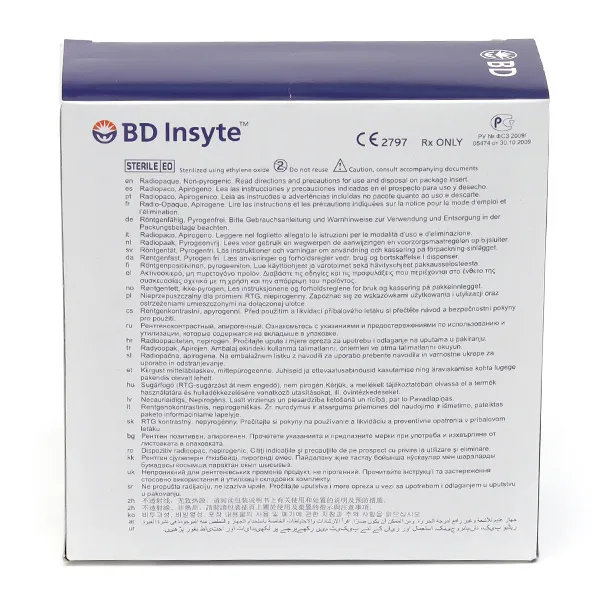 BD Insyte cathéters sans ailettes 50 unités