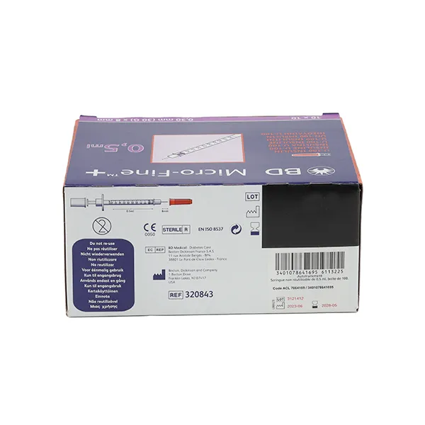 BD Microfine + Seringue à insuline 30 G