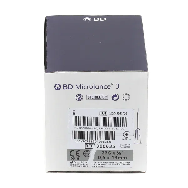 BD Microlance 3 Aiguille hypodermique x100