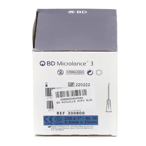 BD Microlance 3 Aiguille hypodermique x100