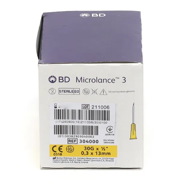 BD Microlance 3 Aiguille hypodermique x100