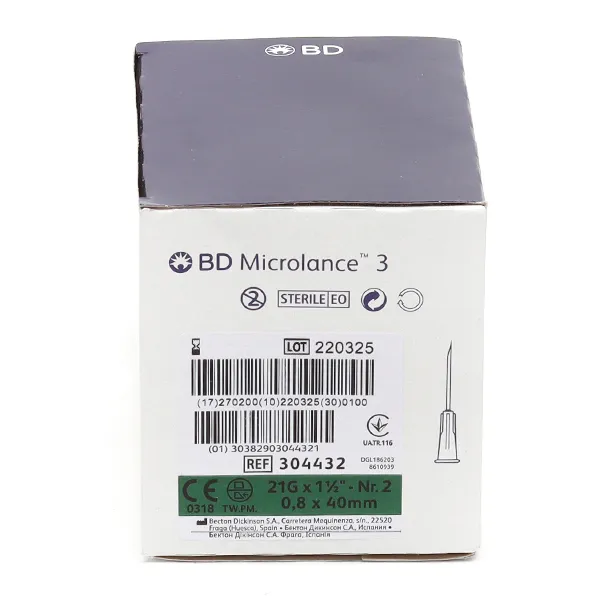 BD Microlance 3 Aiguille hypodermique x100