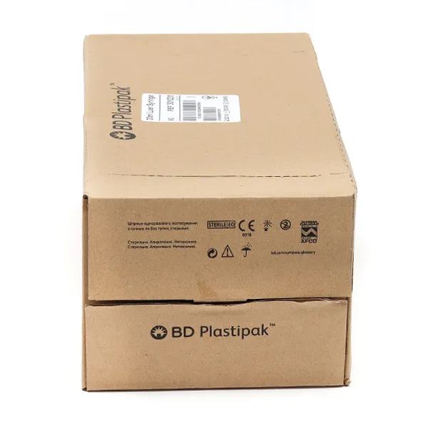 BD Plastipak seringues 3 pièces