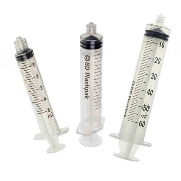 BD Plastipak seringues 3 pièces Luer Lock