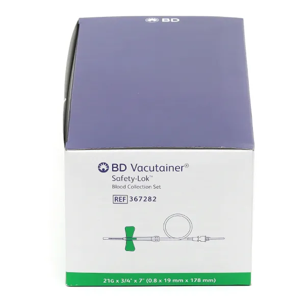 BD Vacutainer Safety Lok unité de prélèvement sécurisé 50 unités