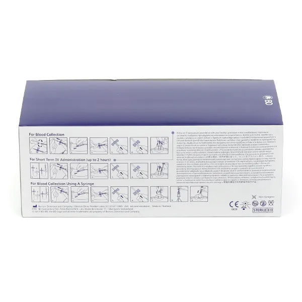 BD Vacutainer Safety Lok unité de prélèvement sécurisé 50 unités