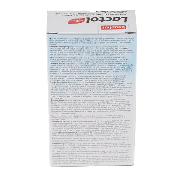 Beaphar Lactol Kit biberon pour animaux