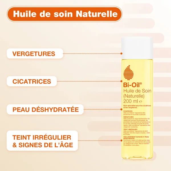 Bi-Oil Huile de Soin naturelle