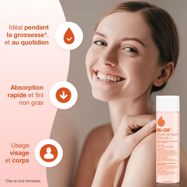 Bi Oil huile de soin visage et corps