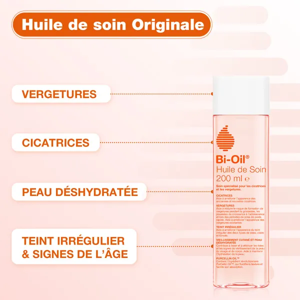 Bi Oil huile de soin visage et corps