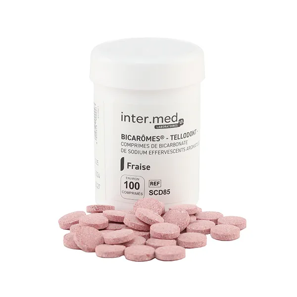 Bicarômes comprimés de Bicarbonate de Sodium x 100