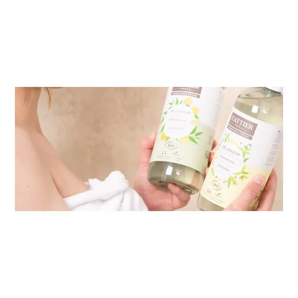 Cattier Gel douche Aloe vera Bio