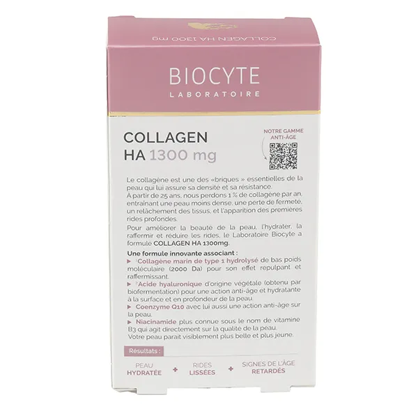 Biocyte Collagen HA 1300 mg gélules