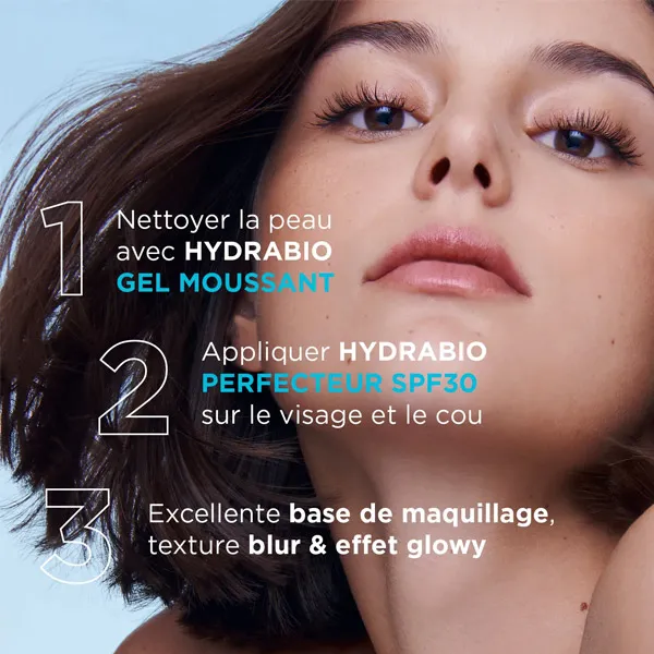 Bioderma Hydrabio Perfecteur Fluide hydratant 72h SPF 30