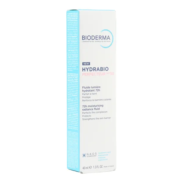 Bioderma Hydrabio Perfecteur Fluide hydratant 72h SPF 30