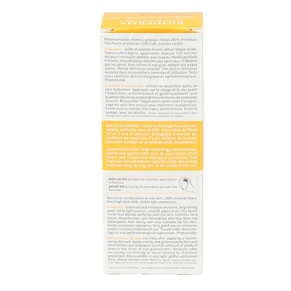 Bioderma Photoderm Nude Touch Mineral fluide solaire teinté SPF 50+
