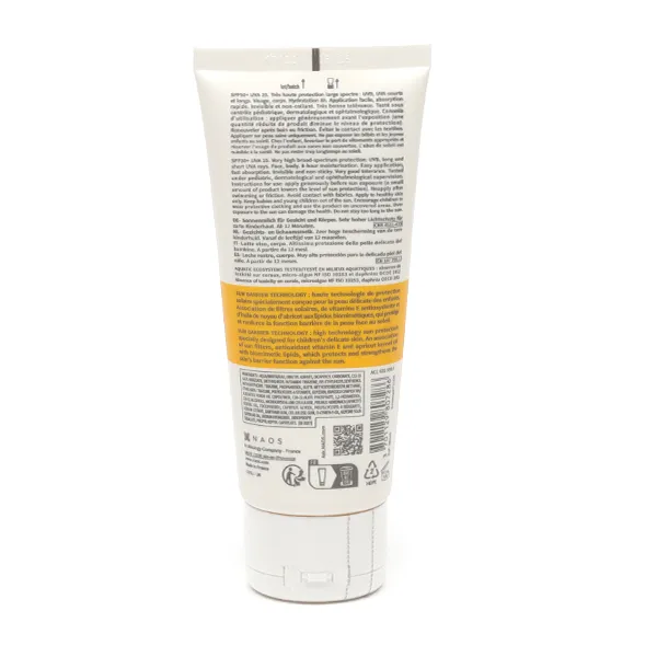 Bioderma Photoderm Pediatrics Lait solaire SPF 50+